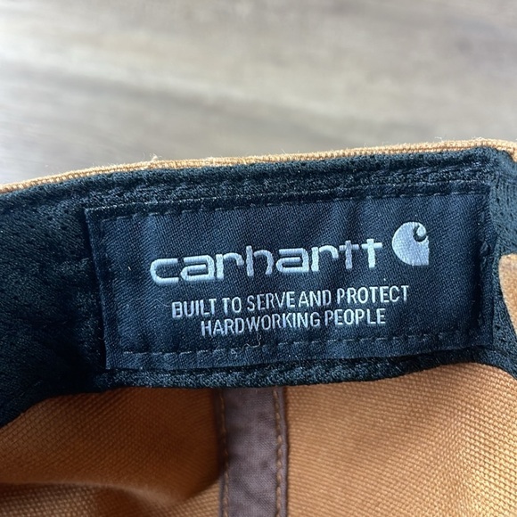Carhartt Mens Canvas Odessa Baseball Cap, Carhartt Brown, adustable fit - Picture 9 of 9